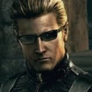 The blonde man