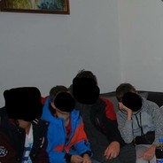 Gruby Dawid Z kolegami