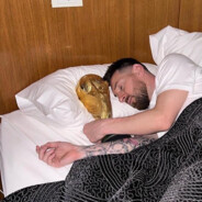 Messi durmiendo