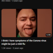 MC dave OG has mild flu