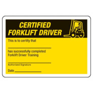 forklift certified