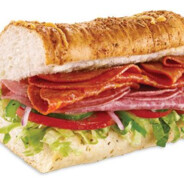 Subway Spicy Italian footlong
