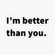 you’re a miserable loser