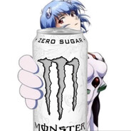Can of White Monster