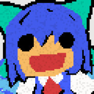 Cirno! Lifts a Boulder