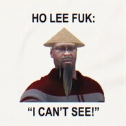 I can't see
