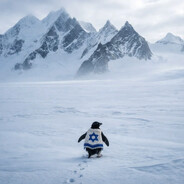 Lone Penguin