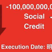 Negative Social Credit