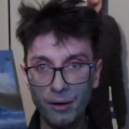 Wystrzelony malarz