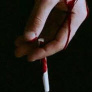 Bloody cigarette