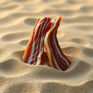 double bacon sand