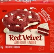 Red velvet cookies