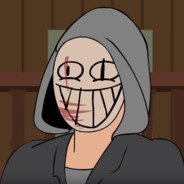 Paper Plate Face Man