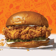 FRIED CHICKEN BURGER