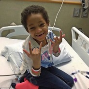Little black man