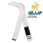 2 stripe white belt