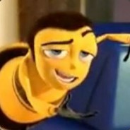 Bee with eyebrows