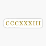 CCCXXXIII