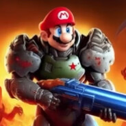 Doom Mario (stupid being)