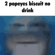 2 Popeyes Biscuit No Drink