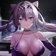 ! 微笑む