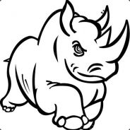 Albino Rhino