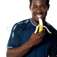 Black Guy Eating Banana