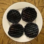 Burnt waffle