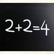 2+2=4