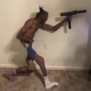 skinny ♥♥♥♥♥ with a gun
