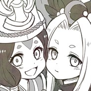 black and white