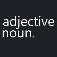 Adjective Noun