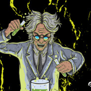 Mad scientist.