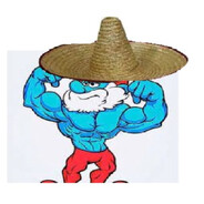 Mexican Papa Smurf *fkin Tank