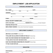 Job Application