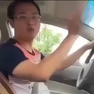 Asian Car Driver